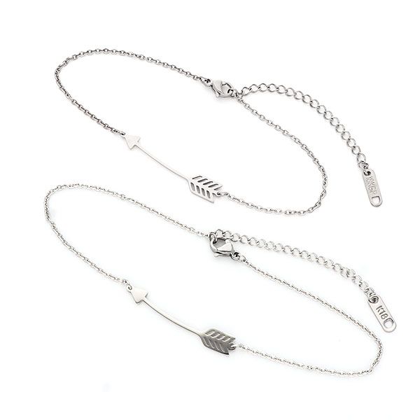 サージカルステンレスアンクレット Disc ペア カップル お揃い プレゼント