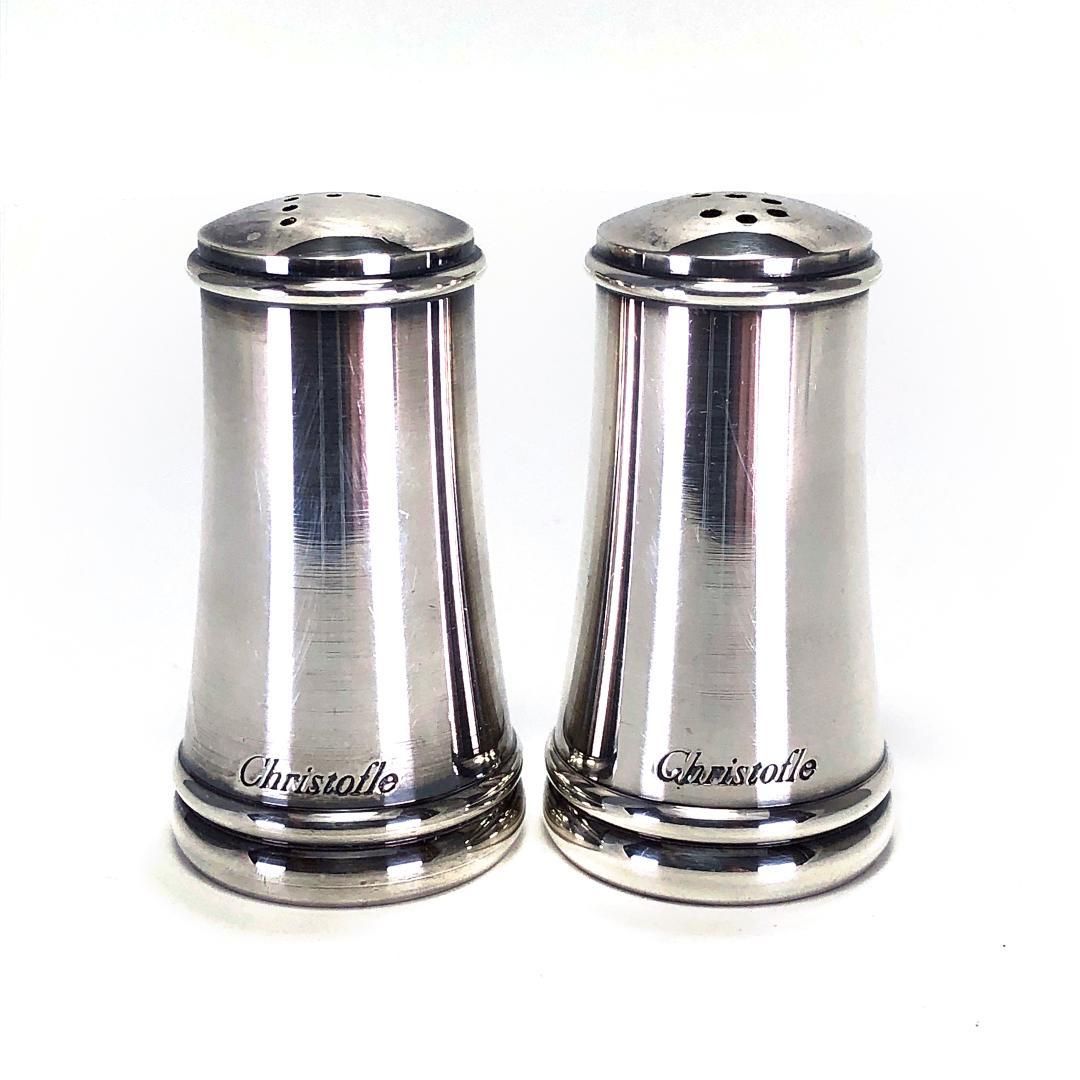 CHRISTOFLE クリストフル ソルト＆ペッパー シェイカー 2個 セット クリストフルシルバー シルバー