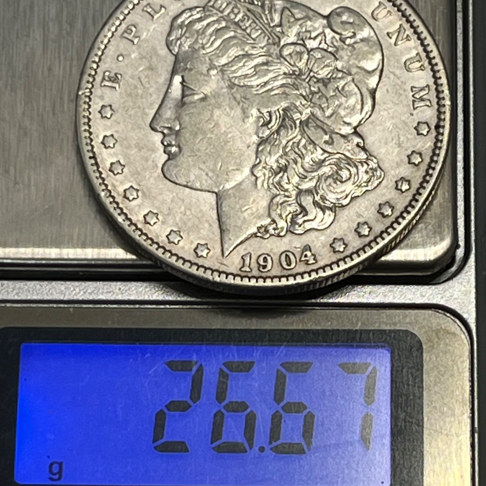 銀貨 1904年 アメリカ モルガンダラー Morgan Dollar 自由の女神とアメリカ夢の象徴 233 WWW_IBETON_RU