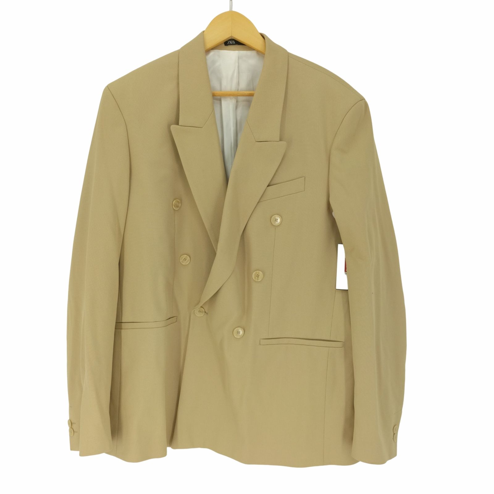 ザラ ZARA REGULAR FIT ダブルブレスト テーラードジャケット メンズ 