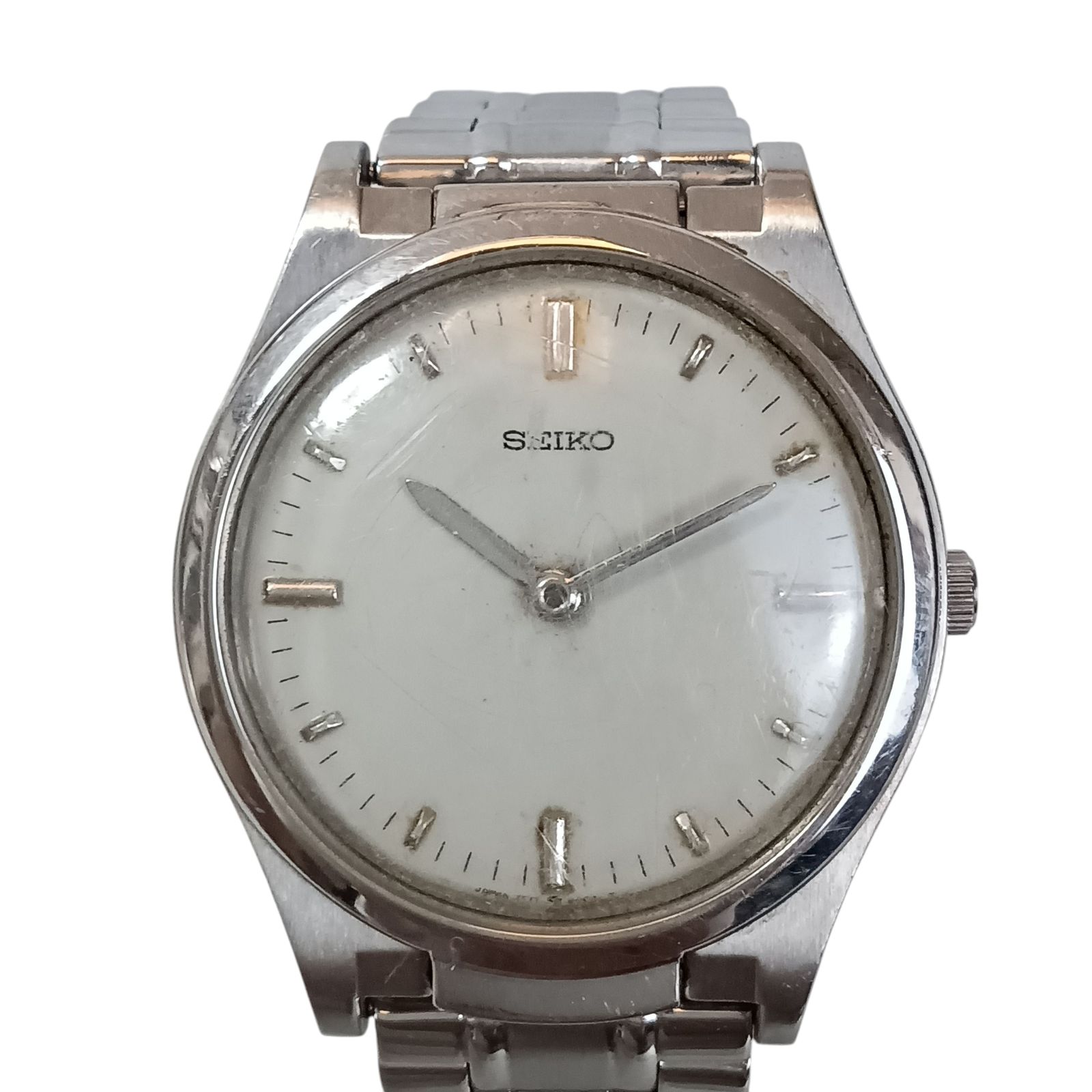 SEIKO セイコー 7C17-8000 腕時計 盲人用 触読式 クオーツ中古 ユニ 