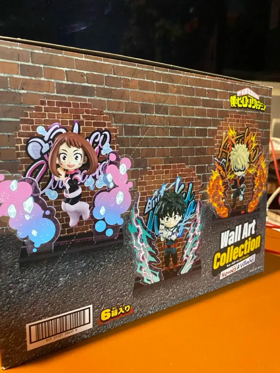 流通品-リーメント 僕のヒーローアカデミア Wall Art Collection 6 フルセット