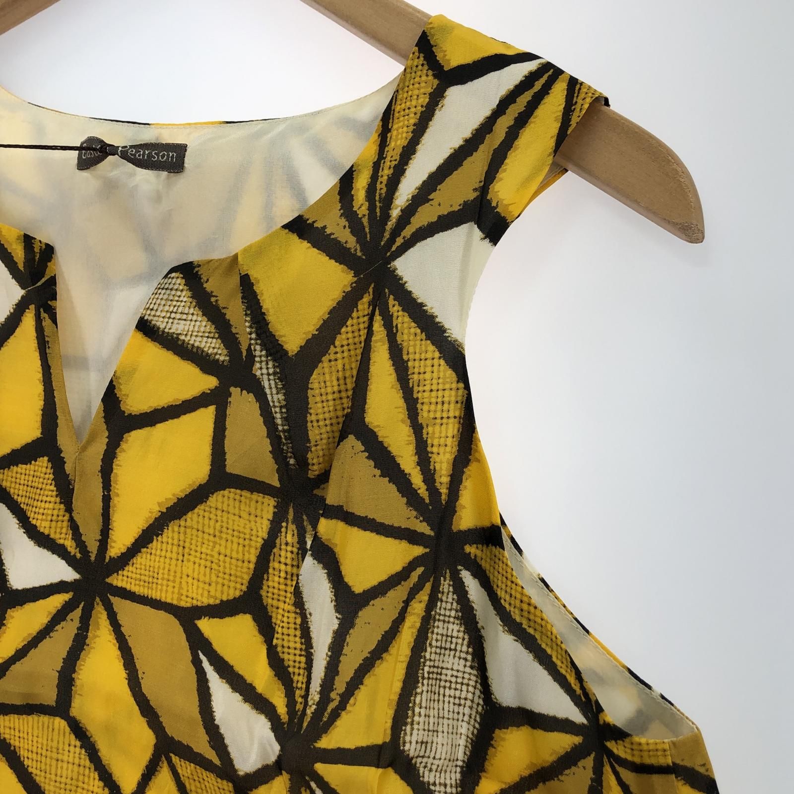 Easton Pearson イーストン ピアソン タグ付き シルク 総柄  