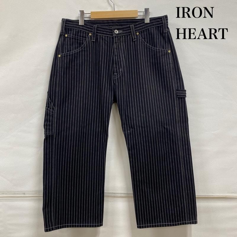 IRON HEART アイアンハート　ペインターパンツ　 ヒッコリー　ストライプ IRON HEART アイアンハートペインターパンツヒッコリーW36