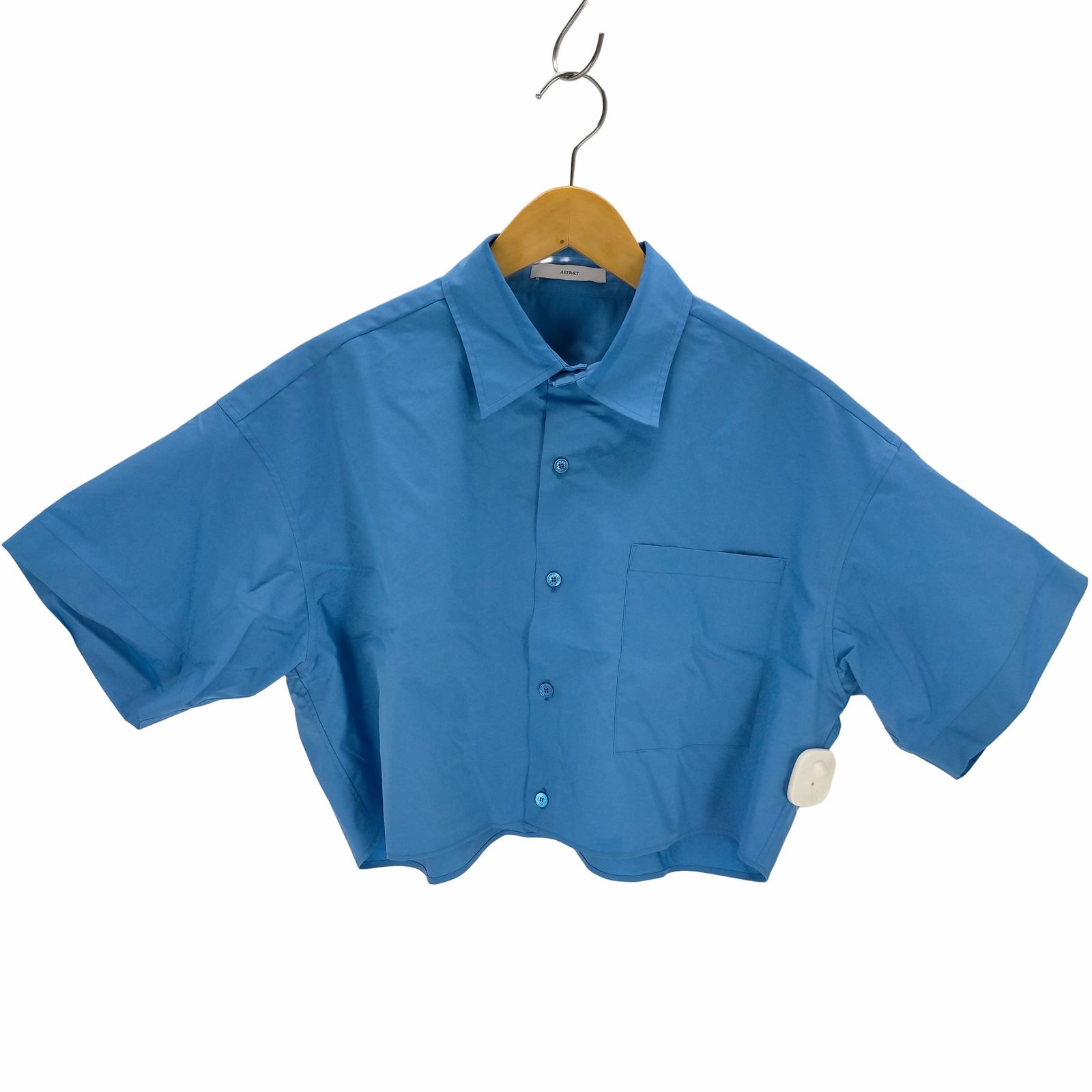 アストラット ASTRAET 23SS 1ポケット クロップド レギュラーカラー 