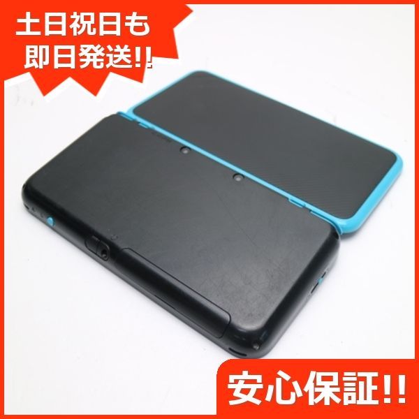 良品中古 NEWニンテンドー2DS LL ブラック×ターコイズ 即日発送 2DS 