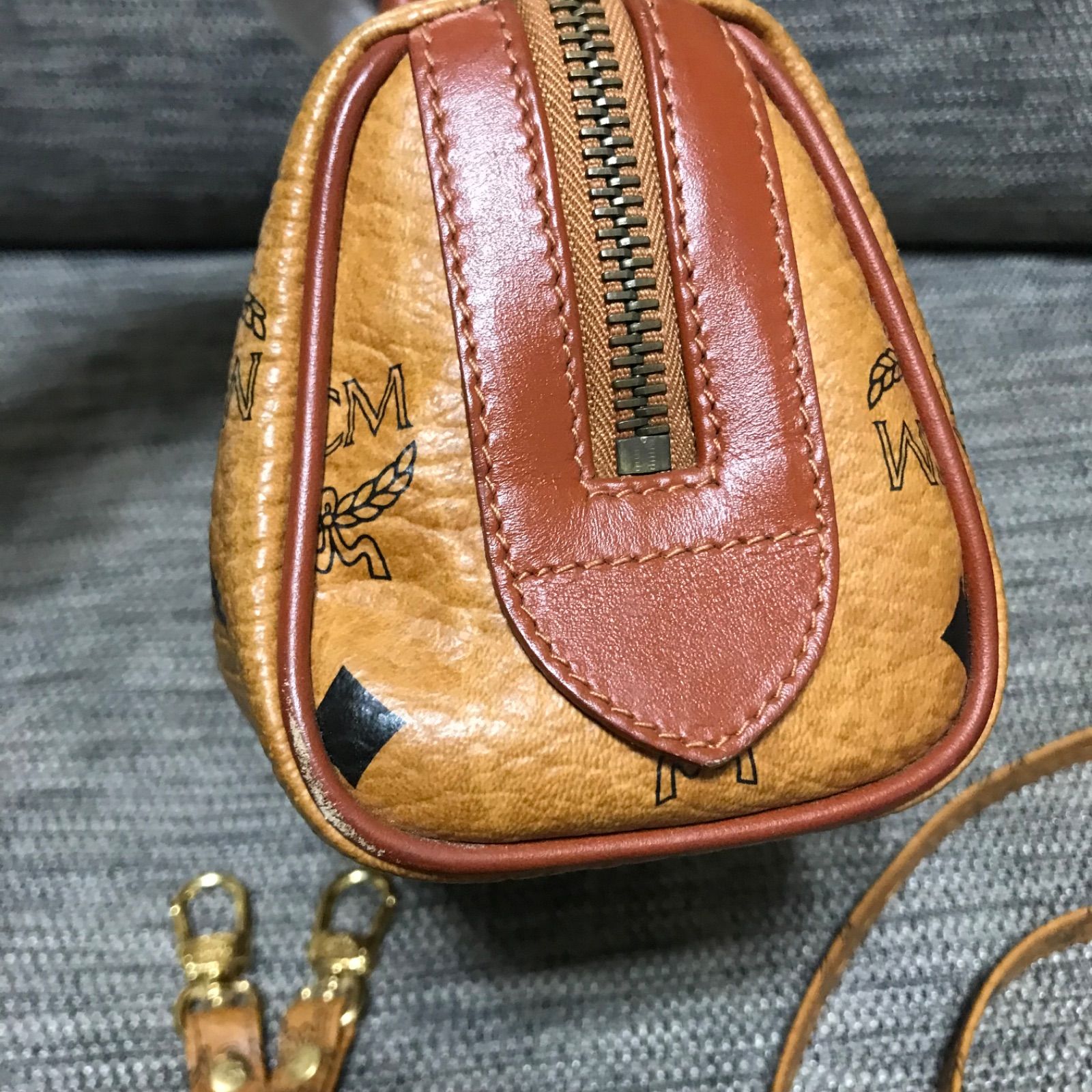 MCM ミニ ハンドバッグ ショルダーバッグ - メルカリ