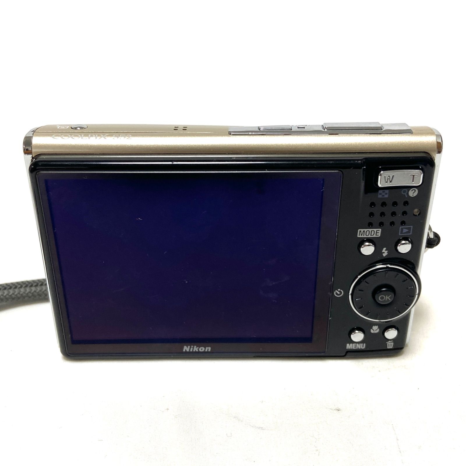 Nikon ニコン COOLPIX クールピックス S52 ゴールド コンパクト