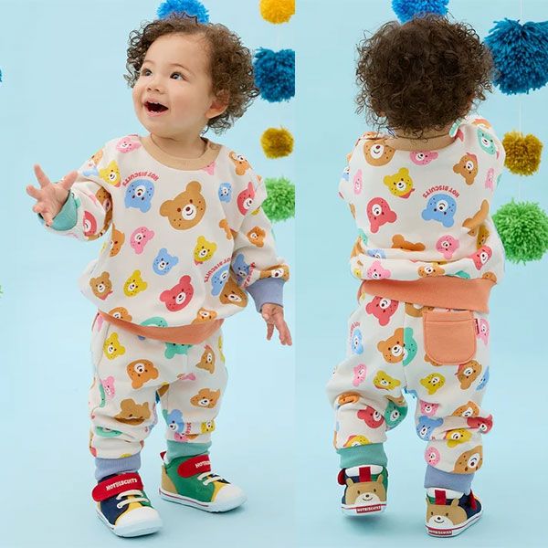 ミキハウス ホットビスケッツ mikihouse かかとにお顔 セカンド