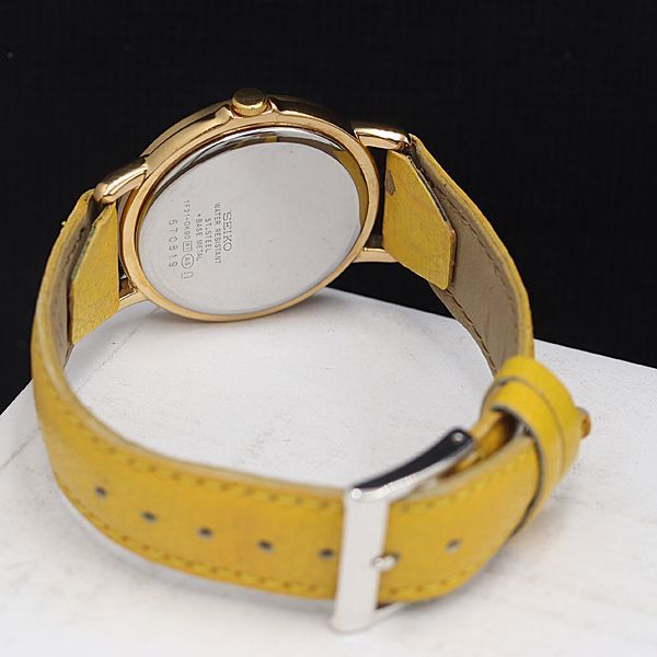 レディース SEIKO NOIE レディース腕時計 1F21-5B70 新品電池 稼働129