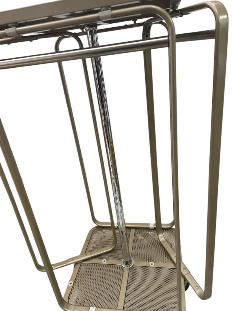 HOKUTO DK-3 メタルハンガーラック キャスター付き 04c20