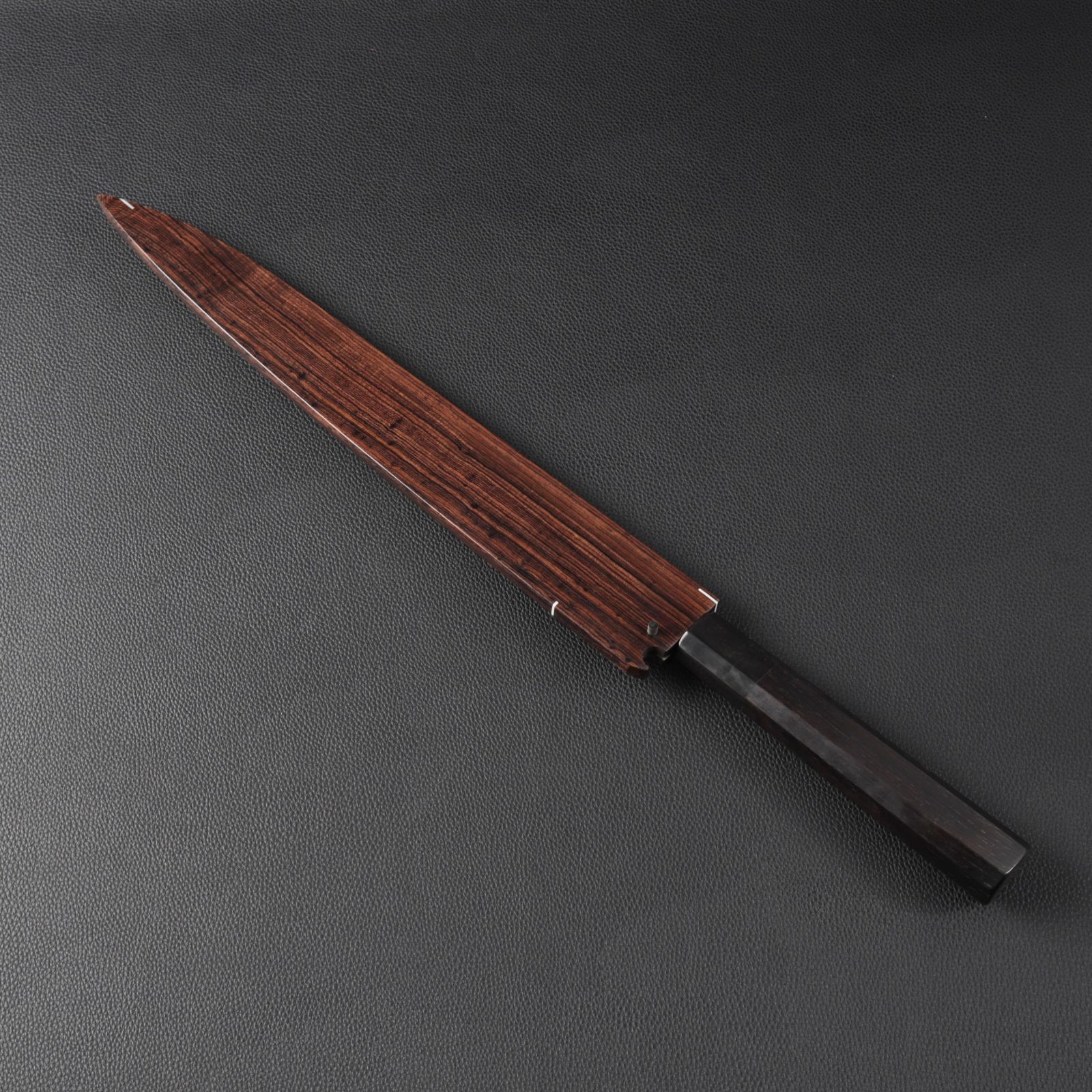 鞘 切付包丁専用鞘 アフリカ黒檀 尺（刃渡り300mm）サイズ専用 鞘 切付