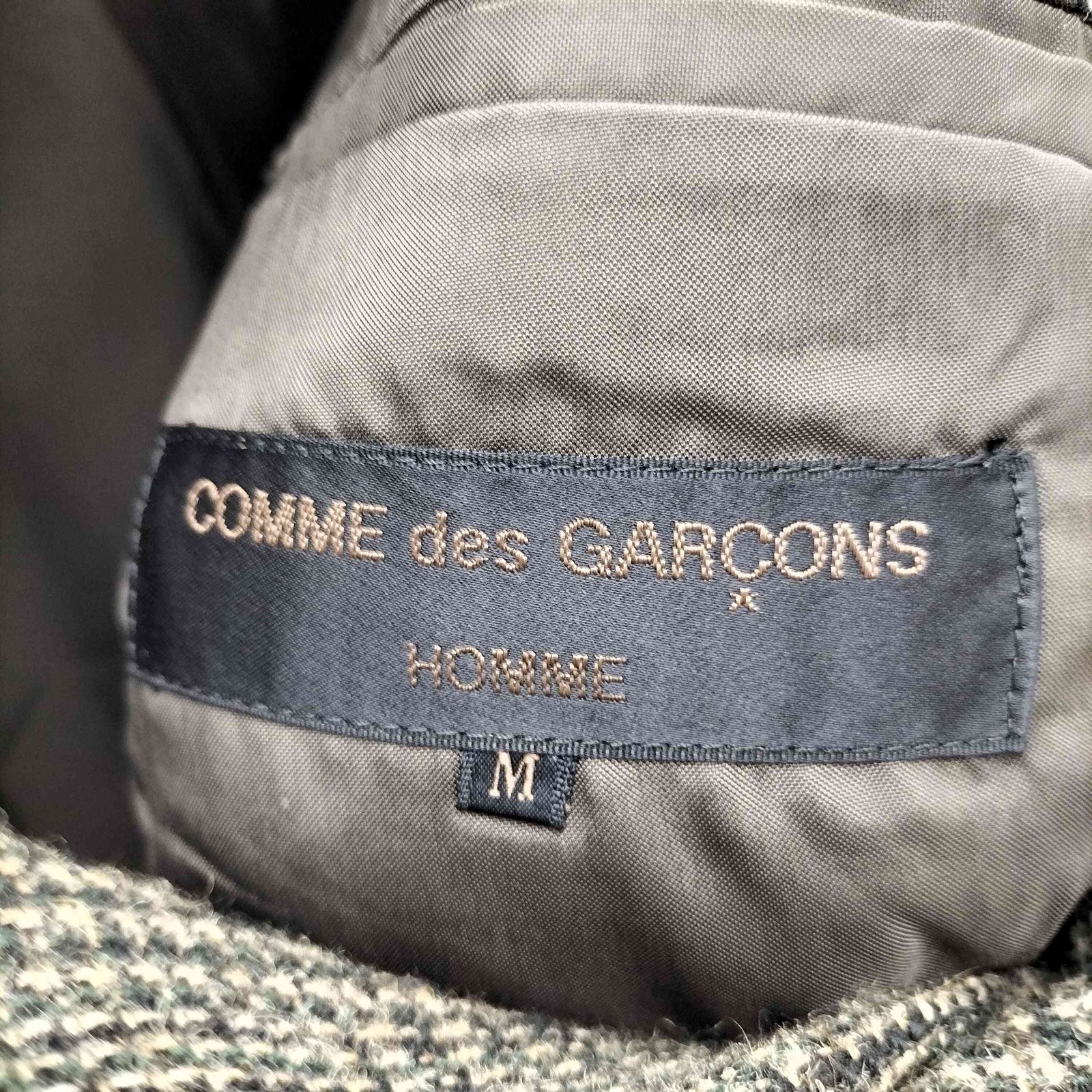 ad1989 コムデギャルソン オム ツイード ブルゾン COMME des GARCONS