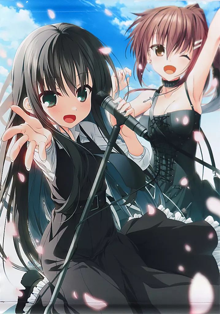 中古】タペストリー 籠目イラスト B2タペストリー 「サクラノ詩