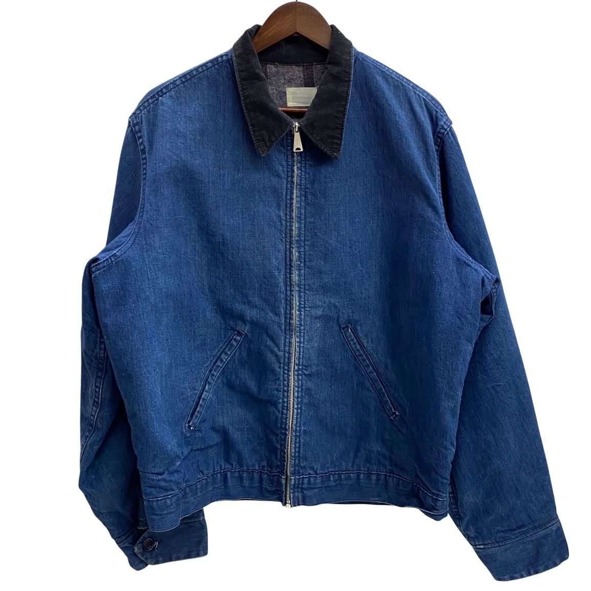 ヴィンテージ 70 s Sears デニム ジップ ジャケット ジャケット ブルー Lサイズ 201MT-3948 VB