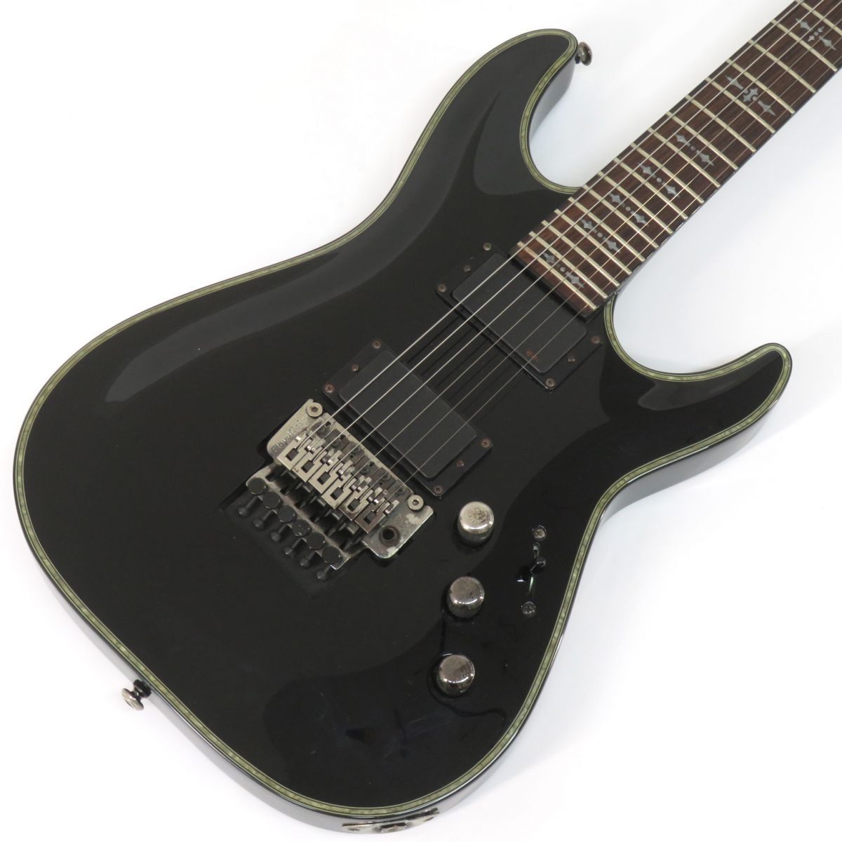 Schecter シェクター AD-C-1-FR-HR ブラック エレキギター ※中古 - メルカリ