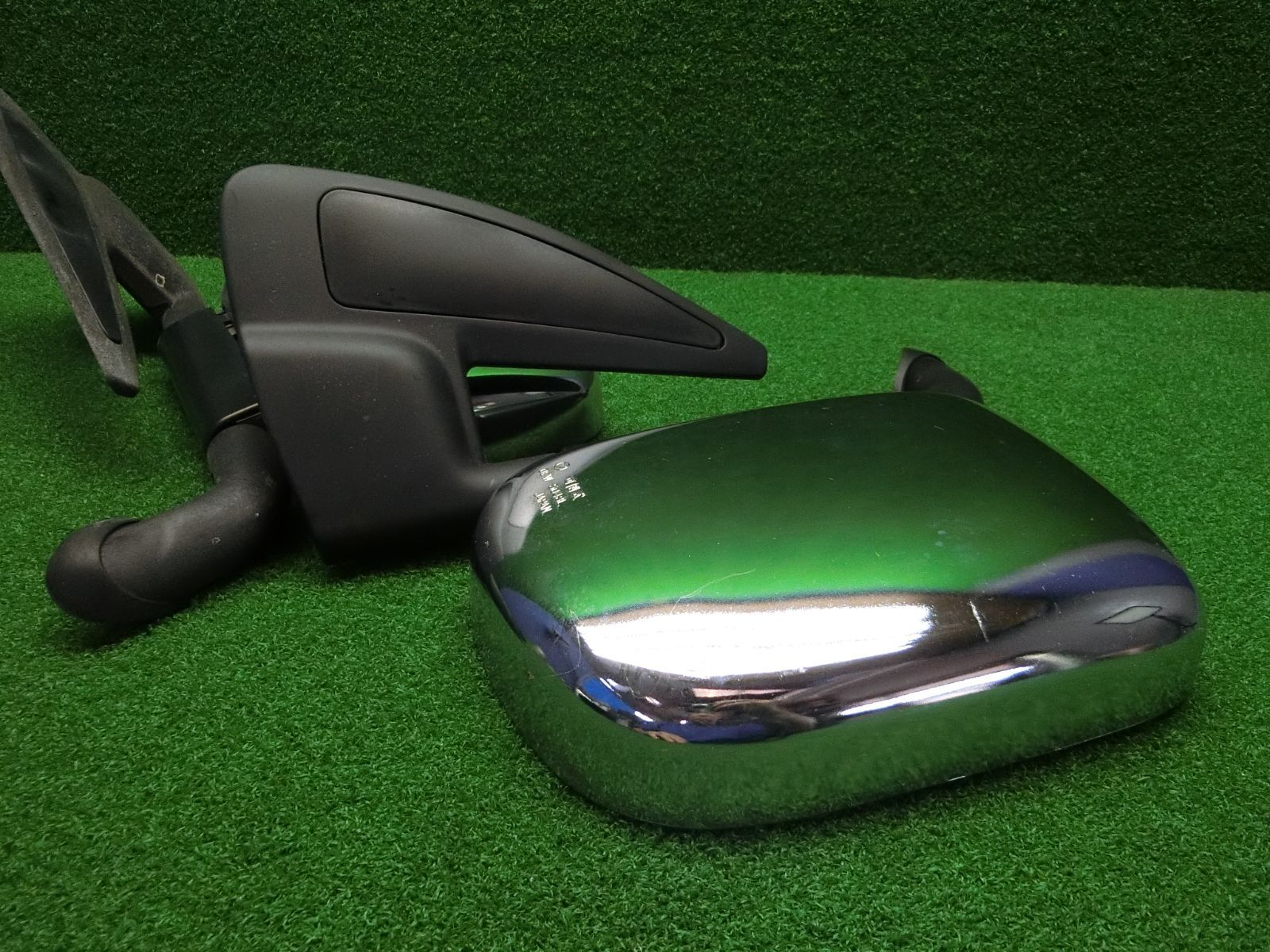 サンバークラシック　サイドミラー 全国無料，大得価 サンバー KV3 クラシック メッキドアミラー 左右 OP