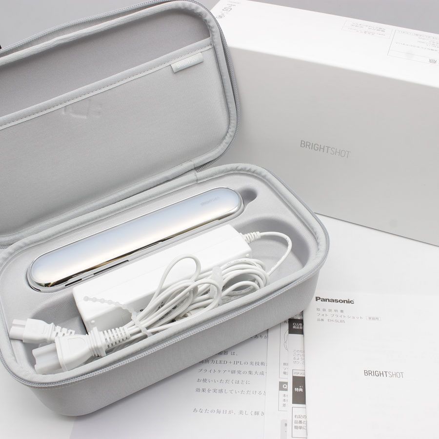 未使用　Panasonic パナソニック フォトブライトショット EH-SL85 光美顔器 フォト ブライトショット ホワイト EH-SL85-W [LED美顔