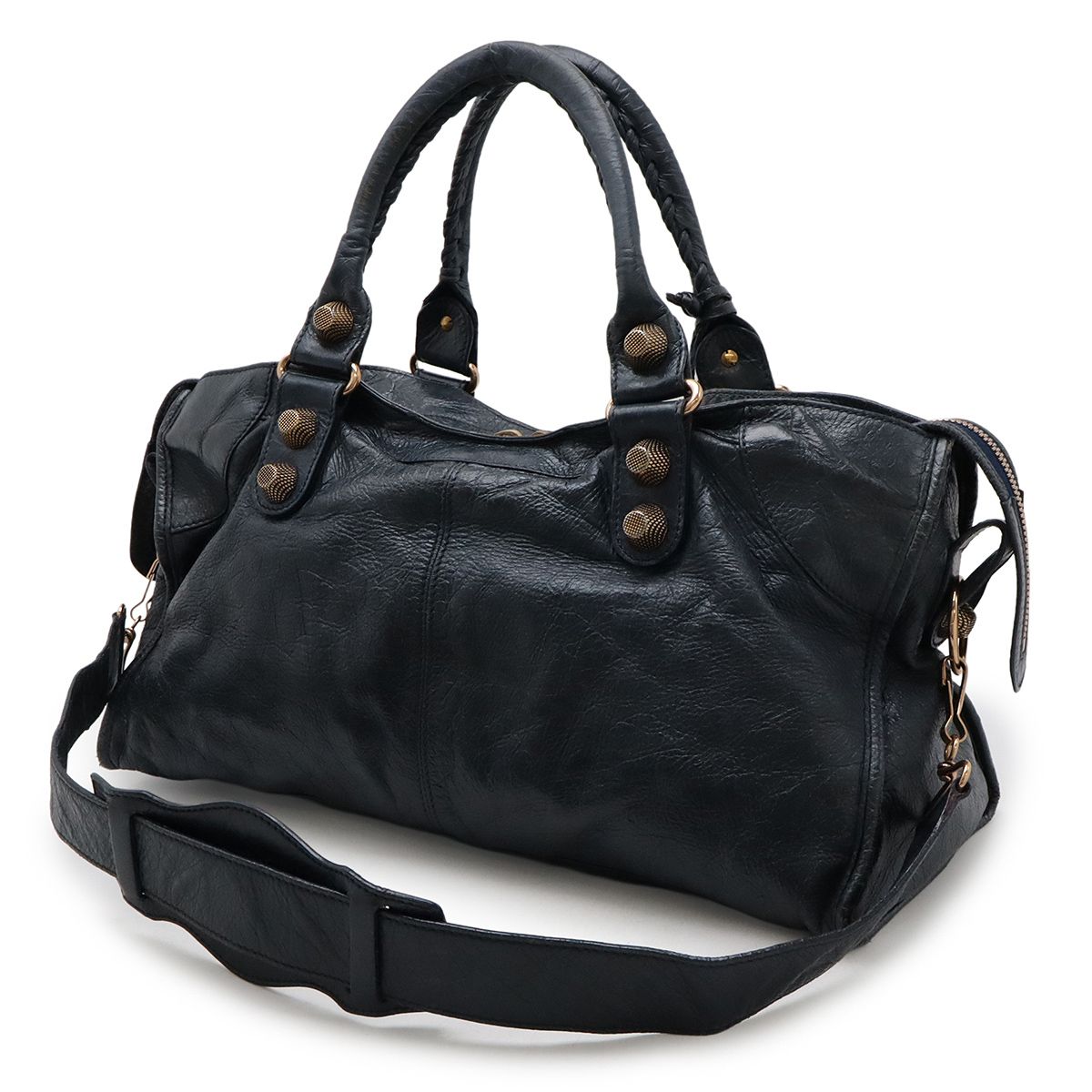 BALENCIAGA 2WAY パートタイム エディターズバッグ グレー バレンシアガ/ハンドバッグ/エディターズバッグザパートタイム