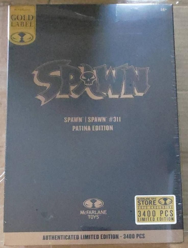 マクファーレン スポーン パティーナエディション (限定3400体) ゴールドラベル版 McFarlane SPAWN #311 PATINA ...