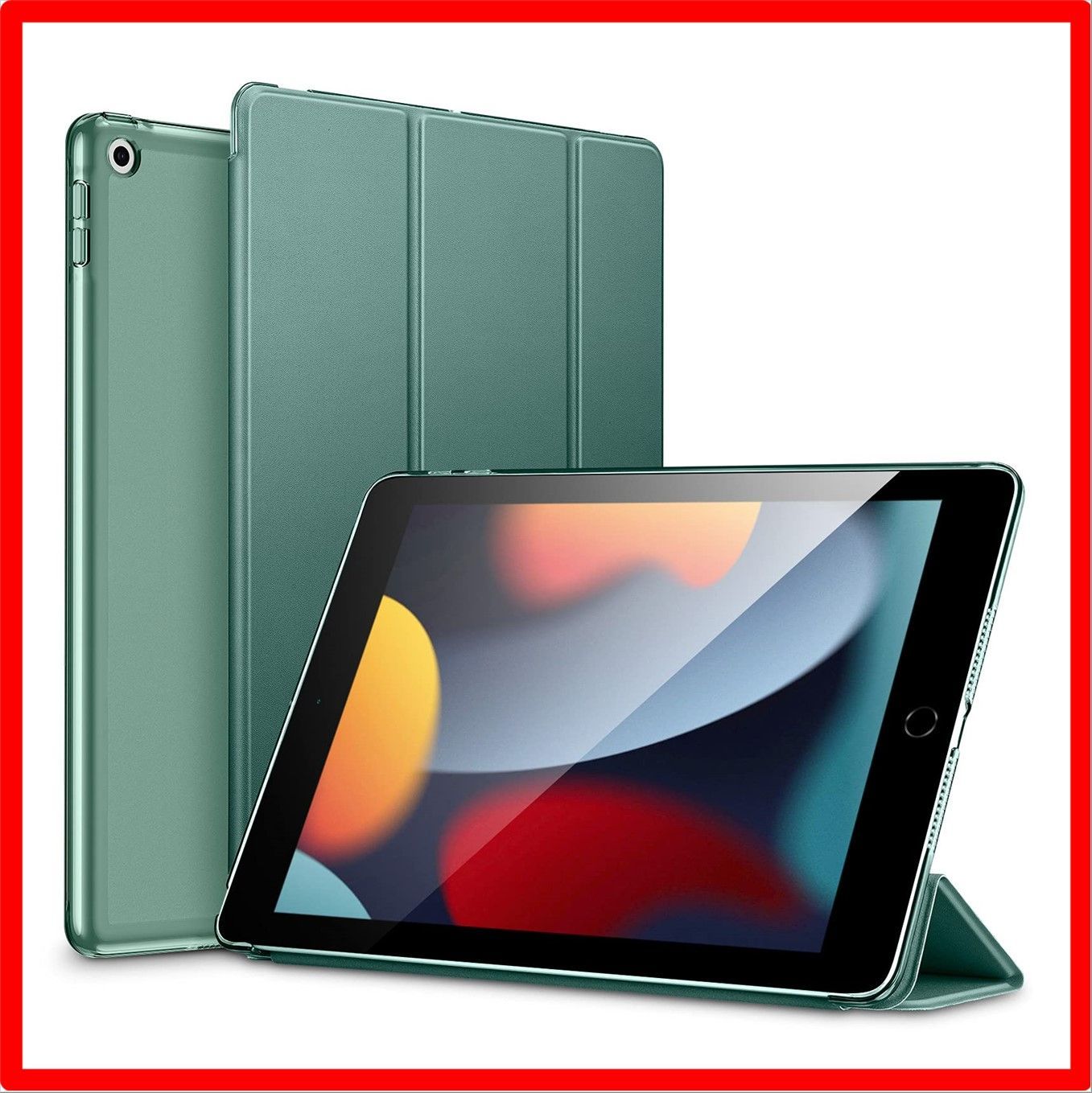 送料無料】グリーン ESR iPad 9世代 ケース 10.2インチ ipad ケース 第