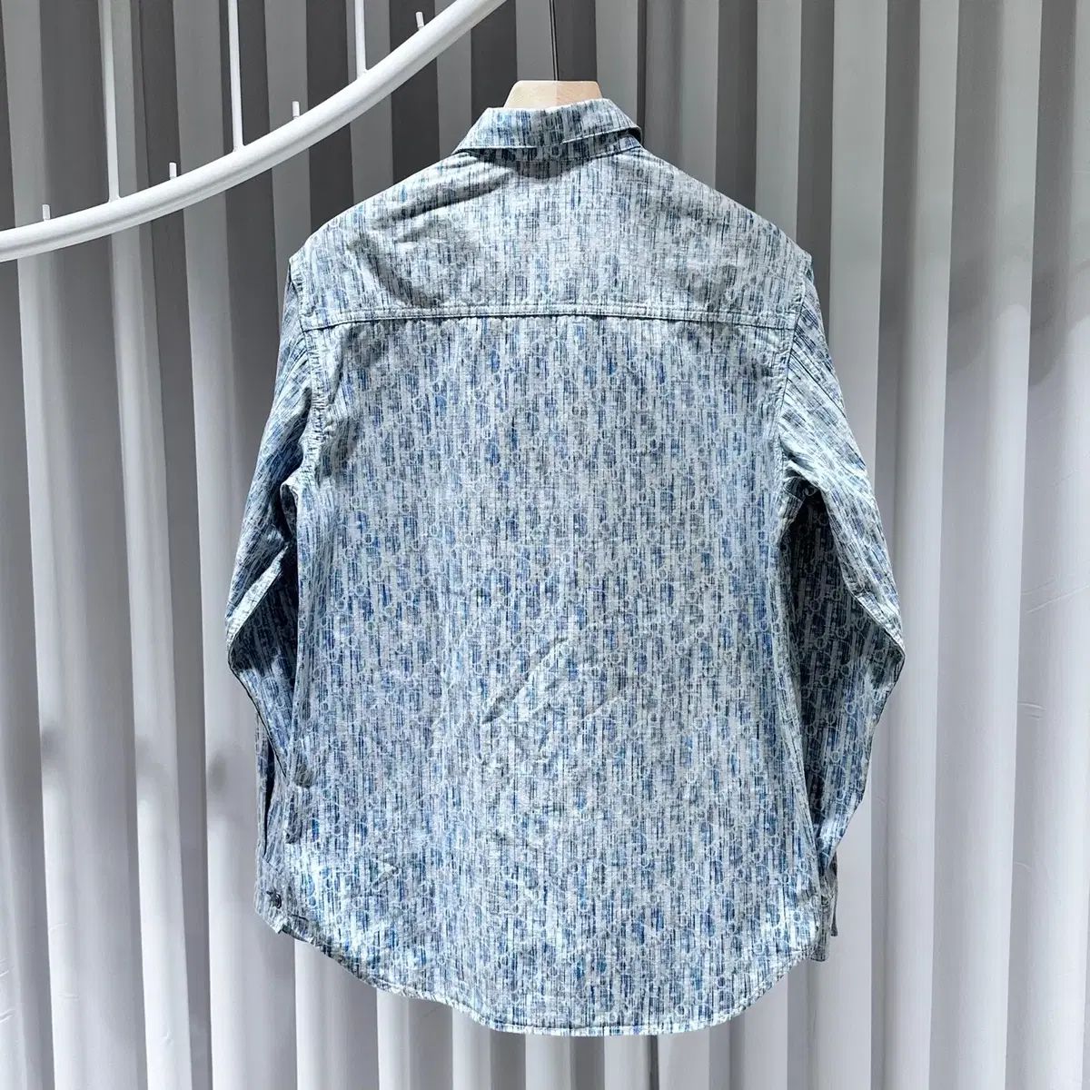 Dior　ジャケット　オブリーク 38 ／ DIOR(ディオール) オブリーク カスリ デニム シャツ ジャケット