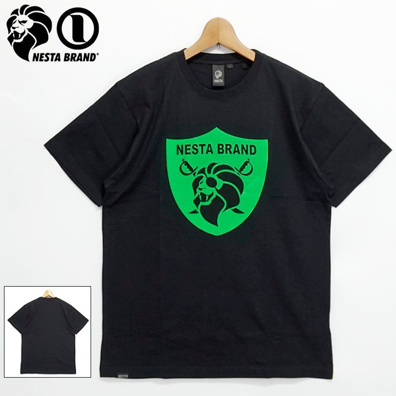 カラー・サイズ選択可】NESTA BRAND ネスタブランド コットン100％ 半袖Tシャツ サーベルライオン柄 222NB1023 新品【NESTA  BRAND正規販売店】 - メルカリ