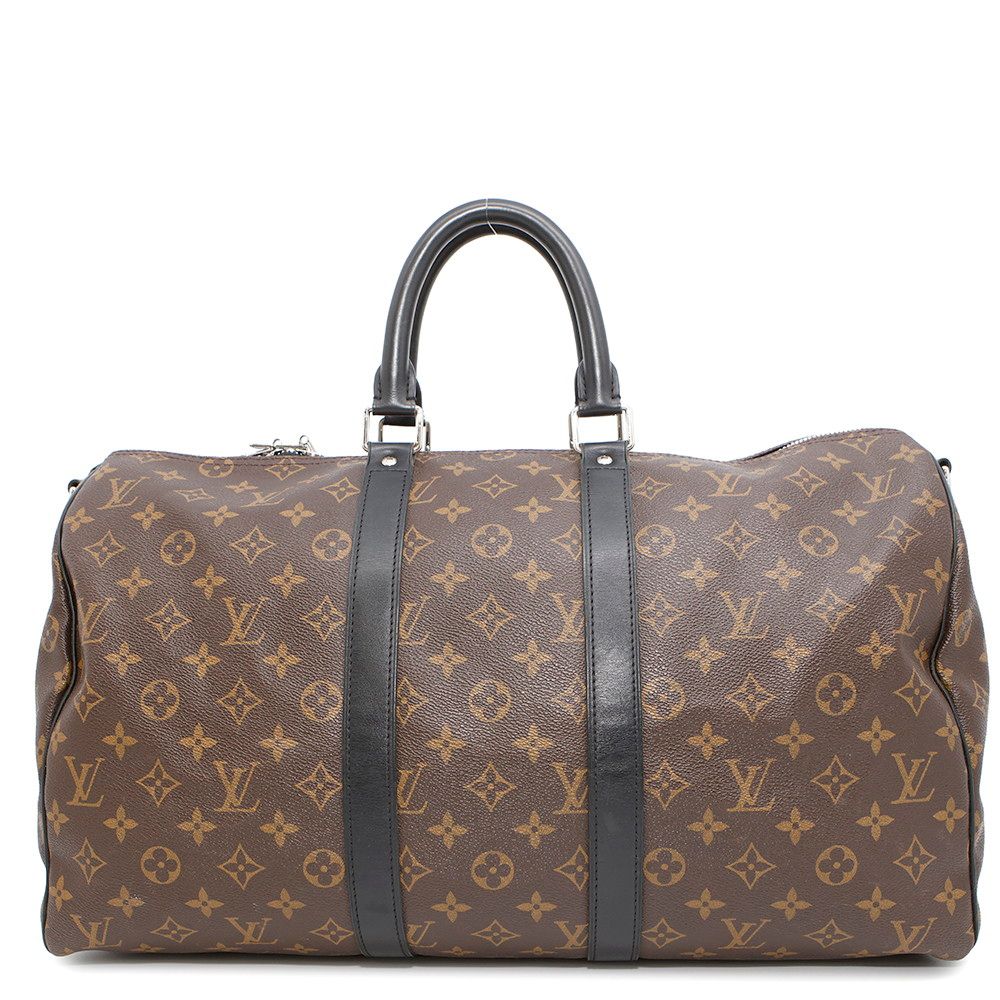 ルイヴィトン ボストンバッグ モノグラム マカサー キーポル バンドリエール45 旅行用バッグ M56711 LOUIS VUITTON トラベルバッグ