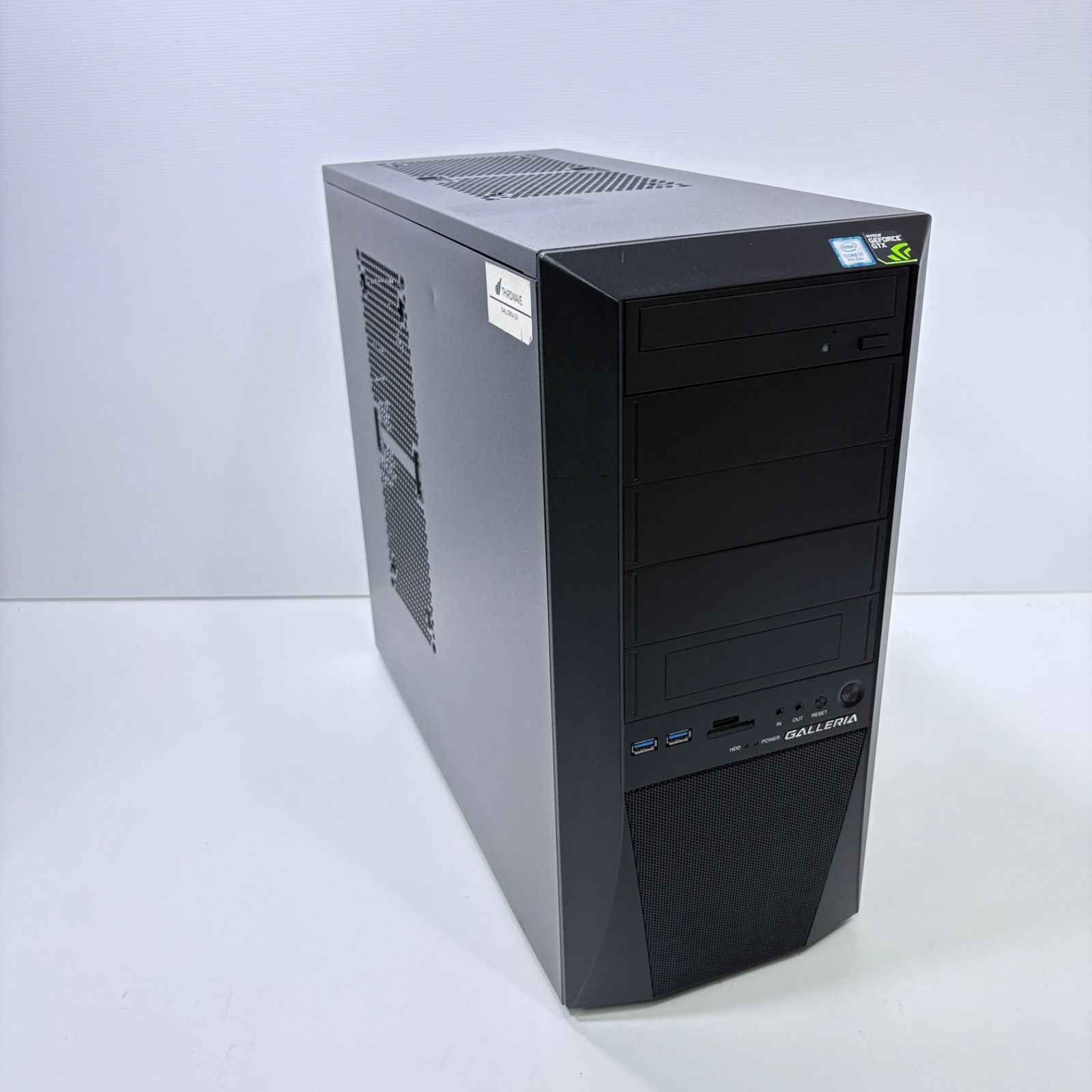 GALLERIA ゲーミングPC Core i7 8700K RTX3070 16GB SSD512GB モンハンワイルズ快適 ♯2328