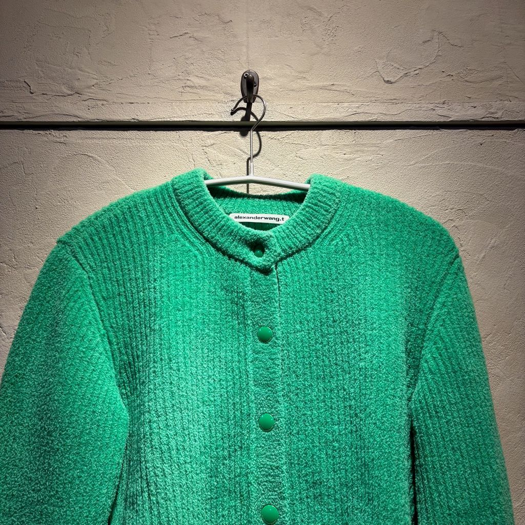 alexanderwang.T アレキサンダーワン Ribbed Wool Blend Knit