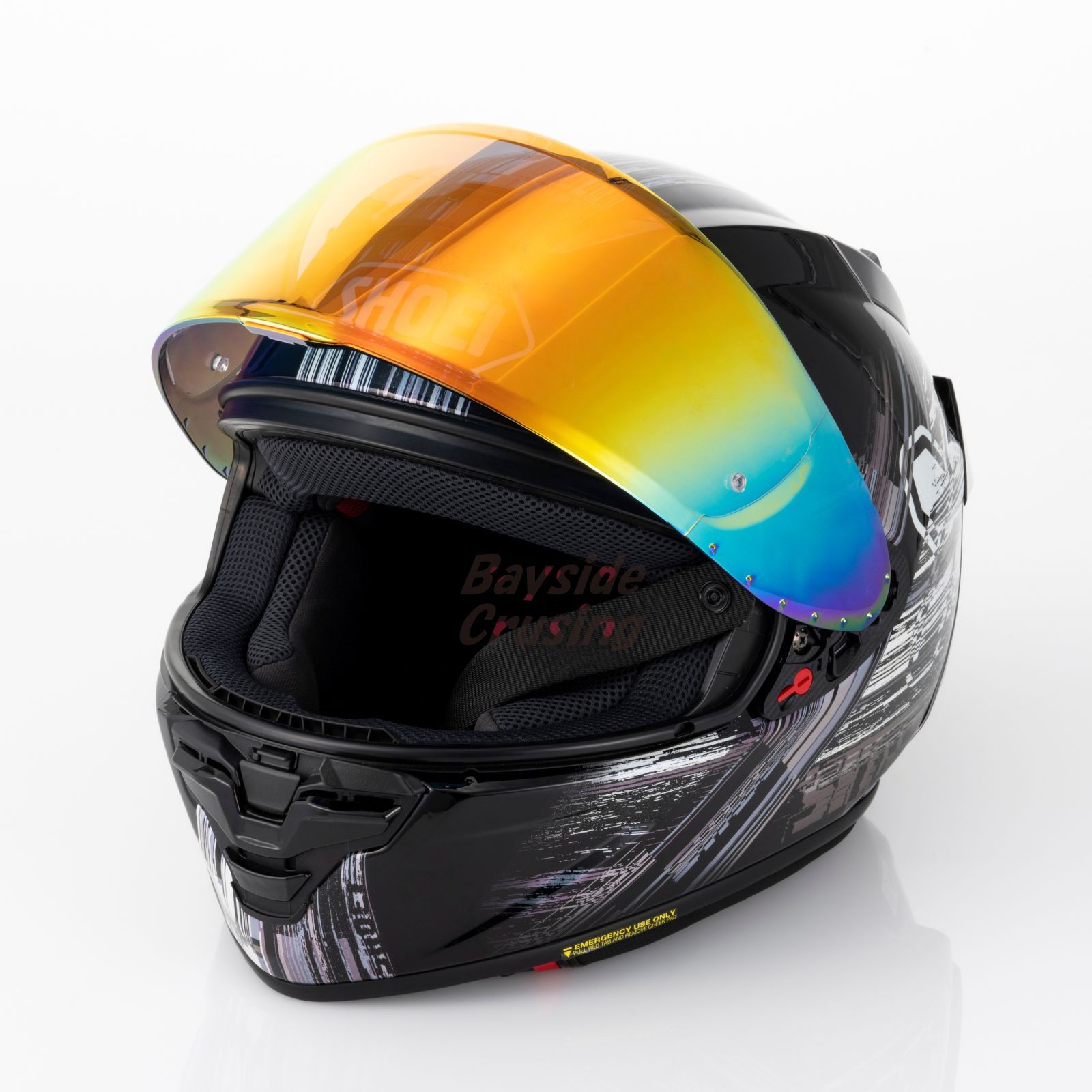 SHOEI Z-8 X15 X-Fifteen シールド レインボーミラー - メルカリ