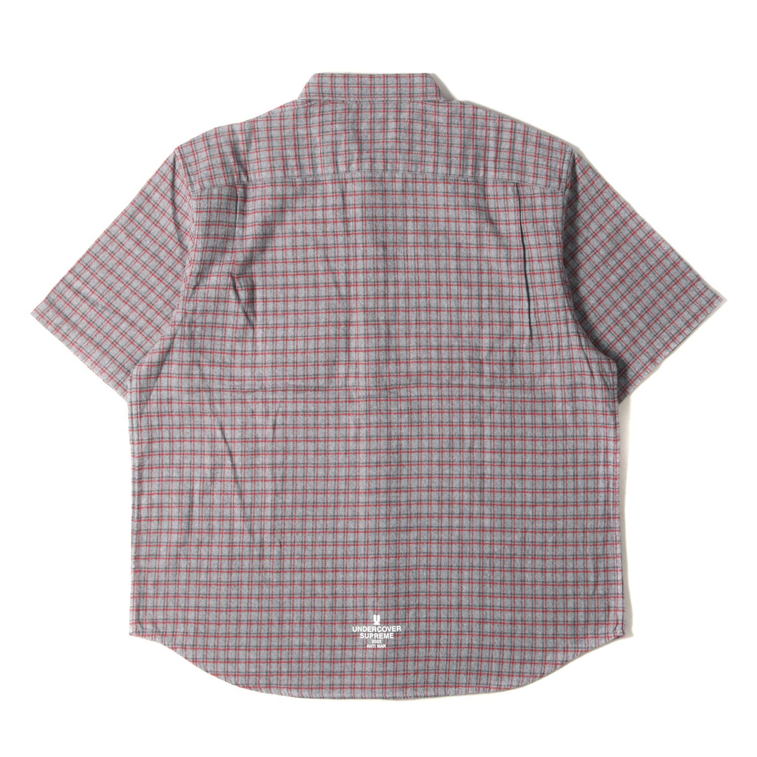 supreme UNDERCOVER アラビック　半袖シャツ　L アンダーカバー シュプリーム アラビック 半袖ネルシャツ supreme M