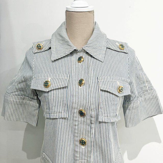 ★美品★　ワンピース　マークバイマークジェイコブス　2 MARC JACOBS - 美品 定価8万 マークジェイコブス 高級コットン