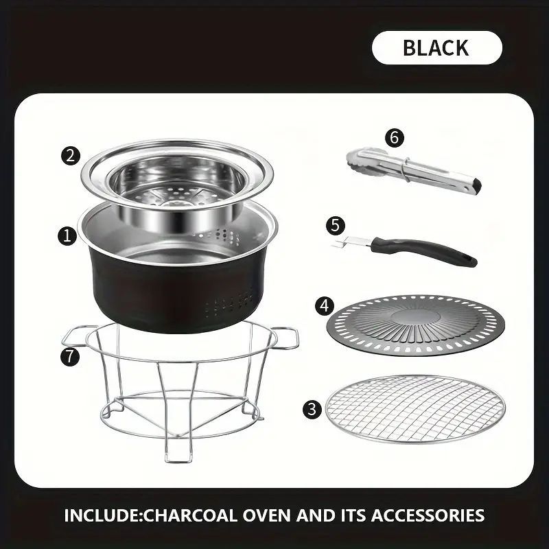 無煙ポータブルトップBBQグリル
