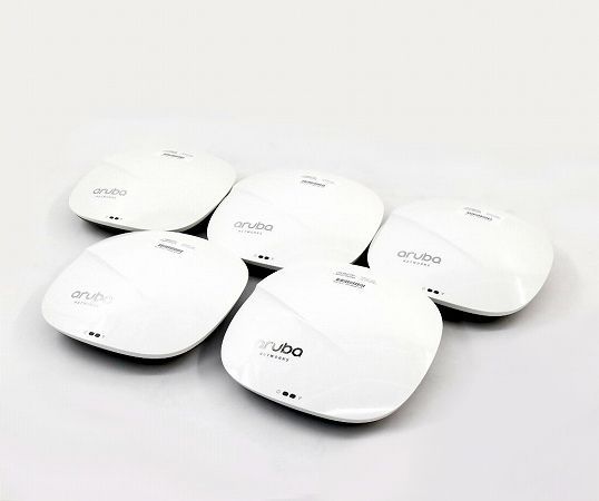 【5台セット】aruba IAP-315-JP APIN0315 Wi-Fiアクセスポイント 内蔵アンテナモデル 仮想コントローラー型 802.11ac等対応 中古