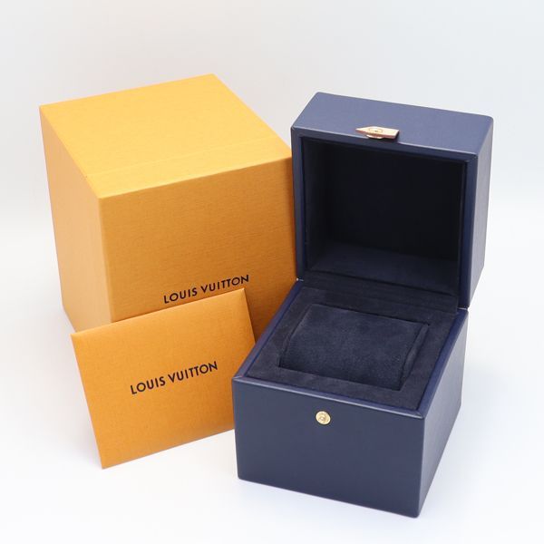 美品　ルイヴィトン　時計ケース　空箱　2個セット　ネイビー 良品 箱付 ルイヴィトン ネイビー 空箱/BOX/ケース メンズ