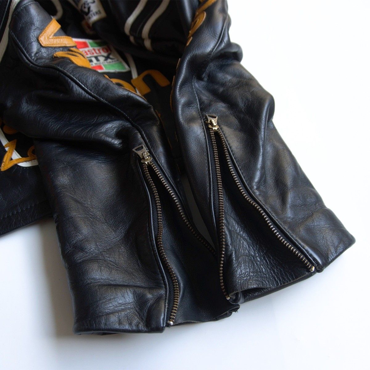 バンソン VANSON TJ ジャケット ブラック／ホワイト白黒サイズ38 楽天