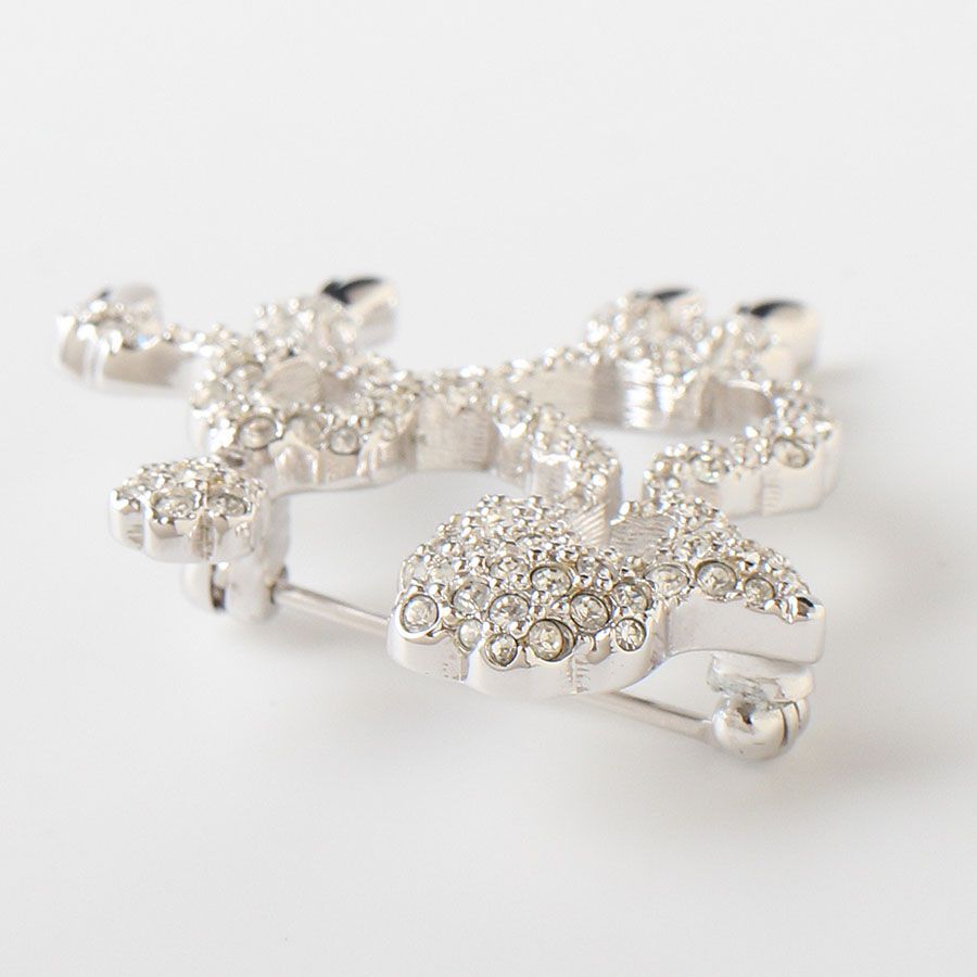 MOG25056 新品同様 SWAROVSKI スワロフスキー ブローチ プードル
