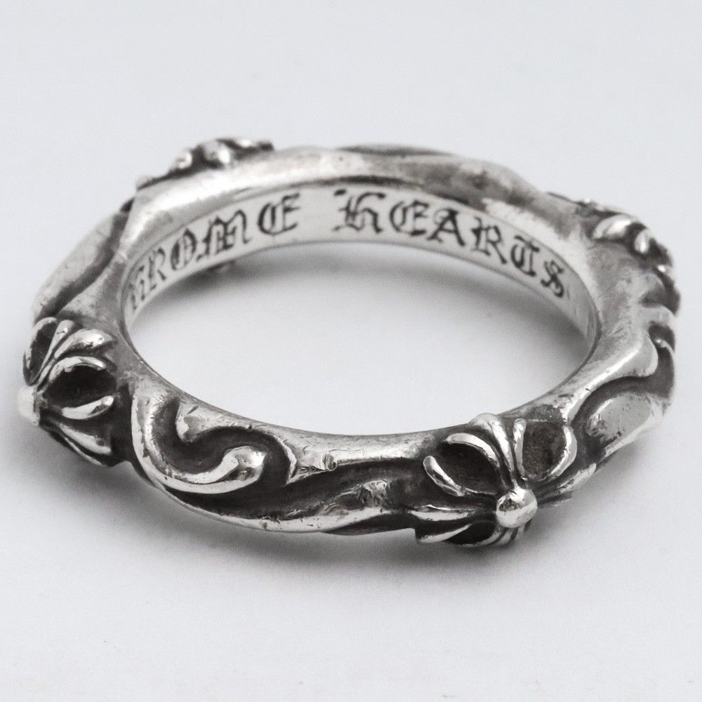 CHROME HEARTS SBT バンド リング 22号 クロムハーツ CHROME クロムハーツ SBT HEARTS BAND SBTバンドリング SBTバンド