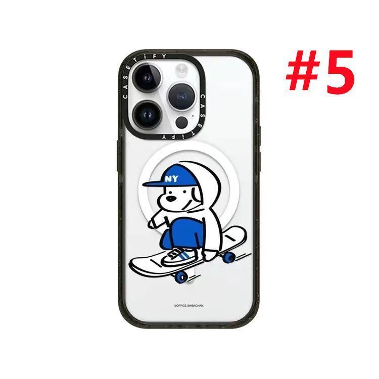 人気新品入荷 CASETiFY MagSafe対応 アート スマホケース ケース JOHN Skater iPhoneアクセサリー