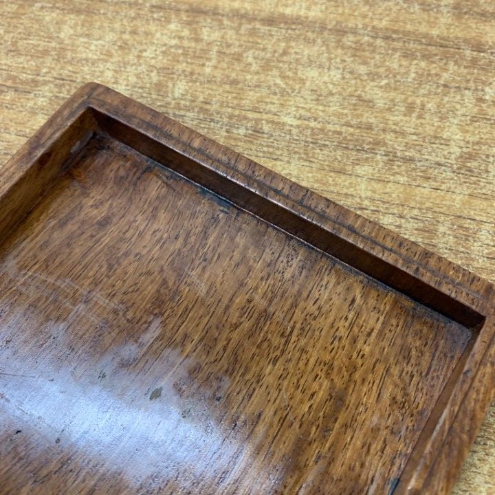 △01)【同梱不可】端渓硯/中国端渓製造/肇慶市堂明端硯廟/唐木箱