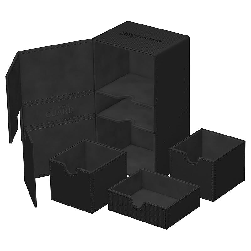 MTG 引退品　黒単　白黒　土地　アルティメットガード　デッキケース アルティメットガード社 サイドワインダーデッキケース 80+ Xeno