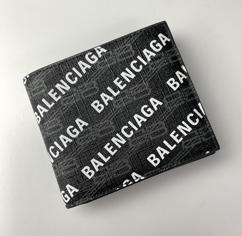 バレンシアガ BALENCIAGA 財布 二つ折り財布 BBロゴ - メルカリ