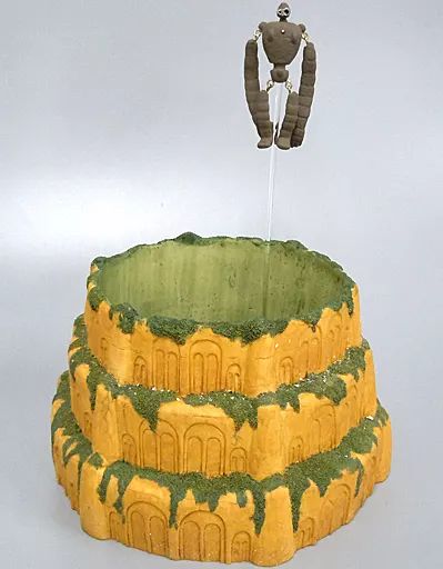 中古】雑貨 天空の城 ロボット兵型ピック付きプランター 「天空の城