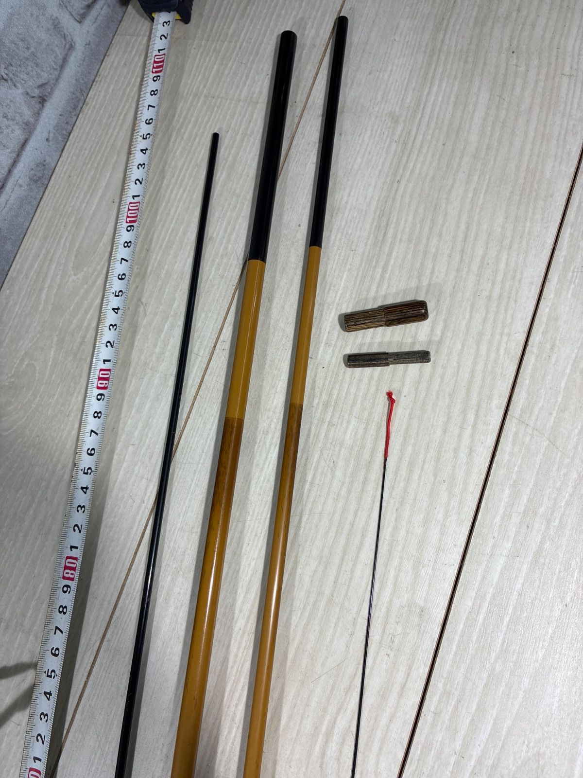 【レア極美品】へら竿 竹竿 尾州住人 孤春竜 7.2尺 レア極美品】へら竿 竹竿 尾州住人 孤春竜 7.2尺