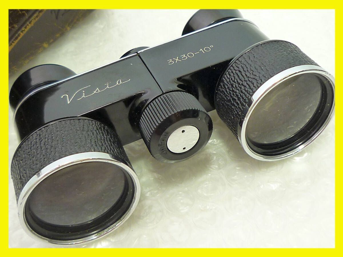 レトロ ヴィンテージ 岡谷光学 双眼鏡 OKAYA OPTIC VISTA 3×30 レトロ ヴィンテージ 岡谷光学 双眼鏡 OKAYA OPTIC VISTA 3×30