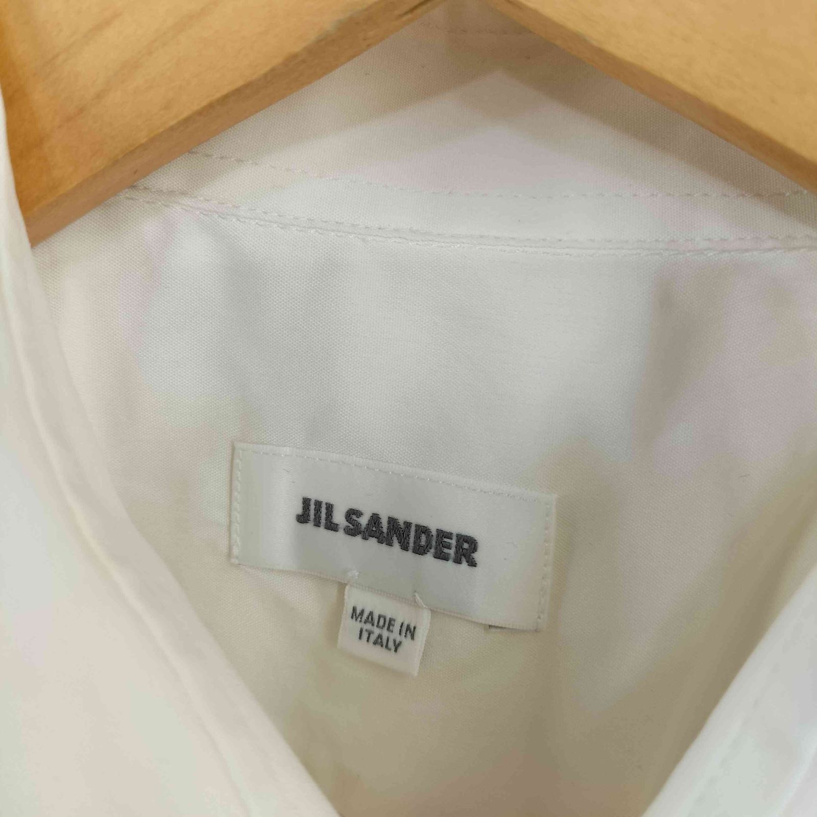 JIL SANDER コットンシャツ made in Italy ジルサンダー JIL SANDER MADE IN ITALY コットンS/Sシャツ