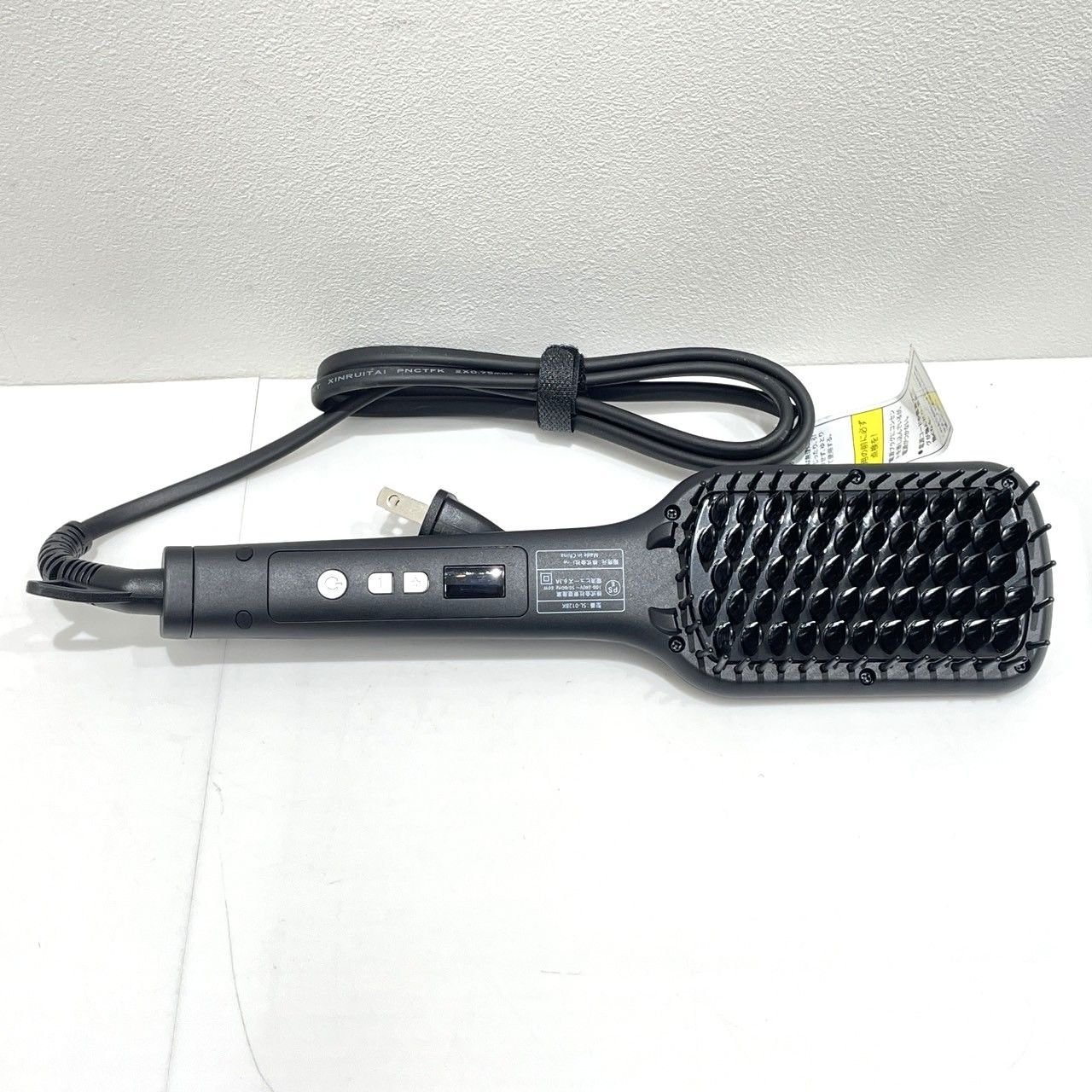 ☆SALONIA サロニア ストレートヒートブラシ SL-012BK 未使用