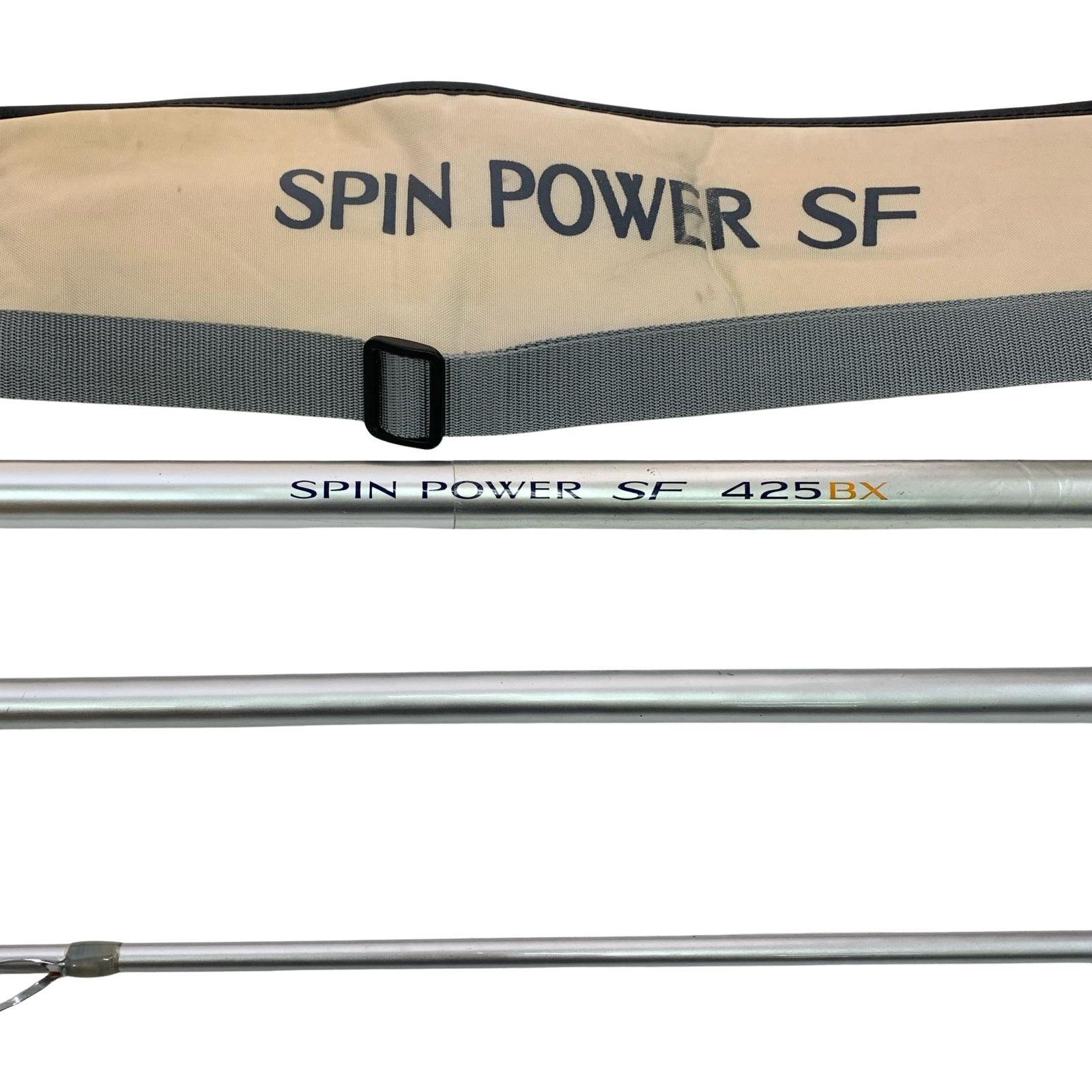 SHIMANO シマノ スピンパワーSF 425BX 投げ竿 キズあり 袋付