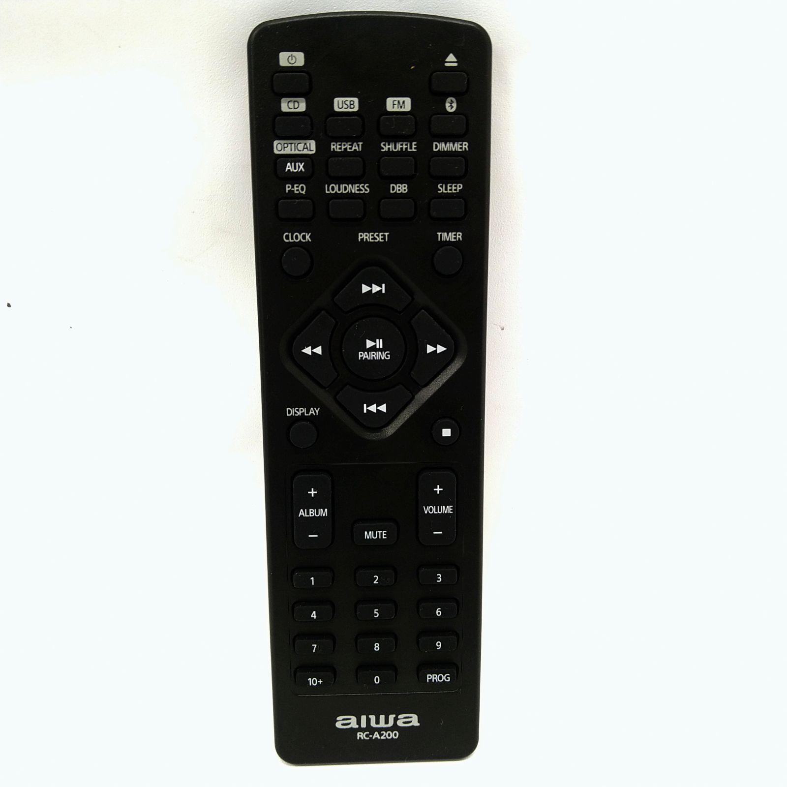 中古／美品】AIWA アイワ ミニコンポ ブラック XR-BUX200 ワイドFM対応